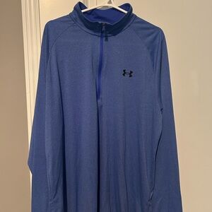NWOT Under Armour Royal Blue HeatGear Top
